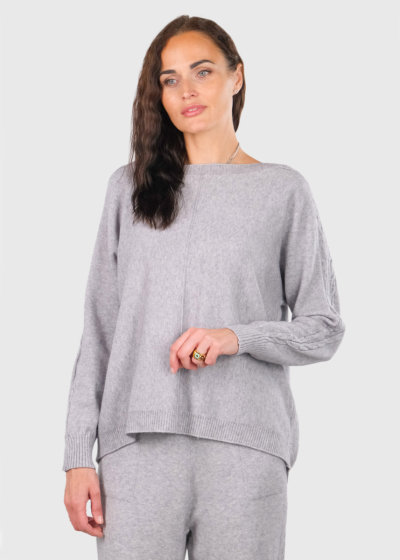 Caroline grey warm suit