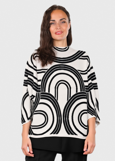 Annie bē&scaron;s džemperis ar rakstu 