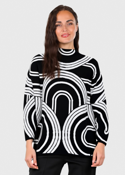 Annie sievie&scaron;u džemperis ar rakstu 