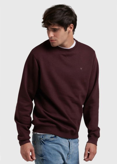 Aleko bordo one color sweatshirt 