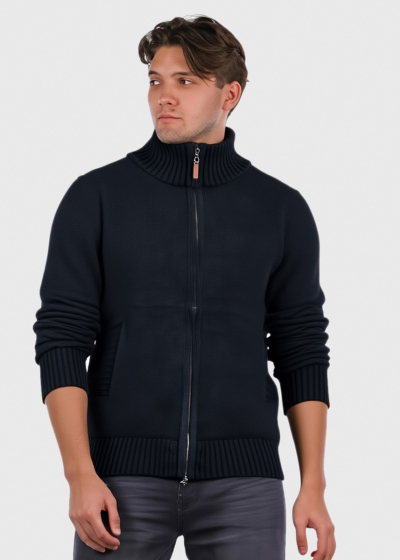 Archy black zipped jacket