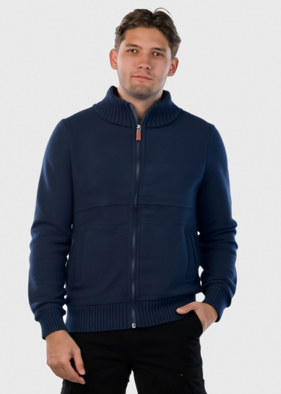 Akmal dark blue men's jacket