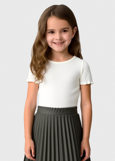 Stephanie white t-shirt