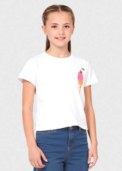 Stephy white t-shirt