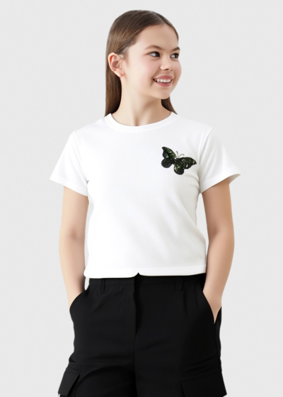 Shannon white t-shirt