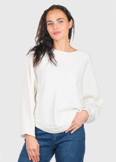 Sally white sweater