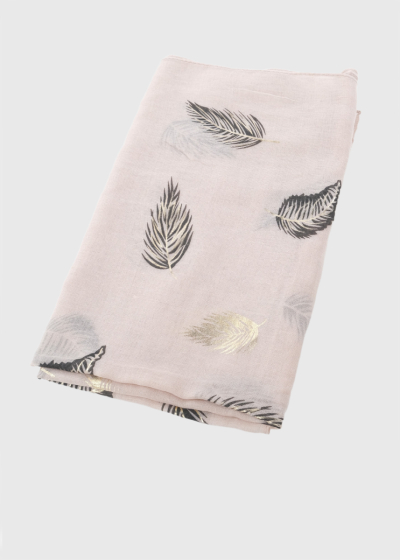 Melissa beige printed scarf 