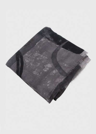 Megan черный шарф 