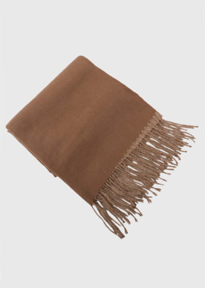 Mel шарф с бахромой