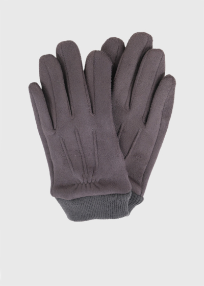 Sasha dark grey warm gloves