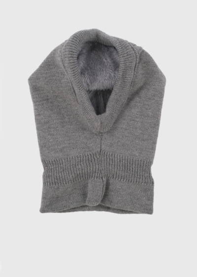 Sally серая теплая балаклава