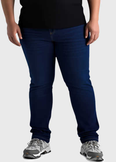 Mazen Regular Fit dark blue mens jeans