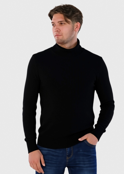 Miron black turtleneck