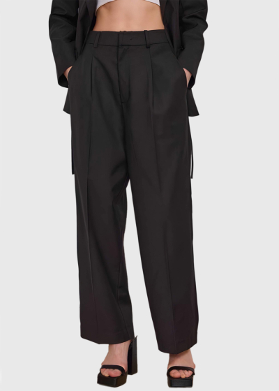 Emilia black pants with pockets