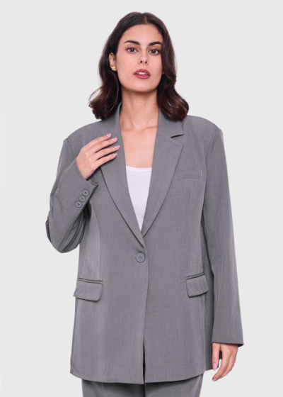 Em grey women's blazer