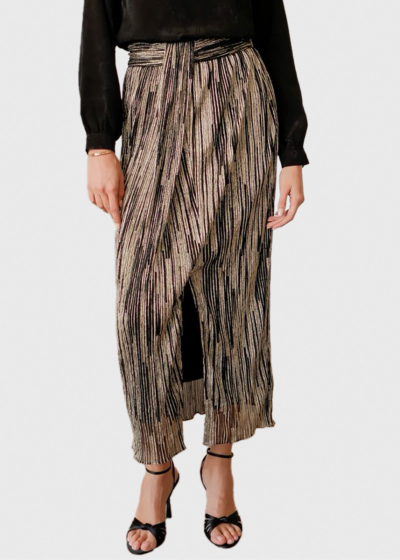 Isabella long skirt with split