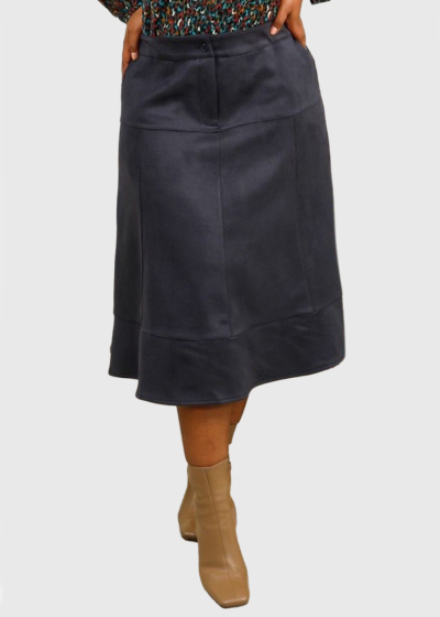 Gabrielle Plus Size dark blue skirt