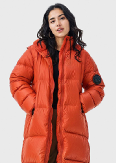 Georgia orange women's jacket 
