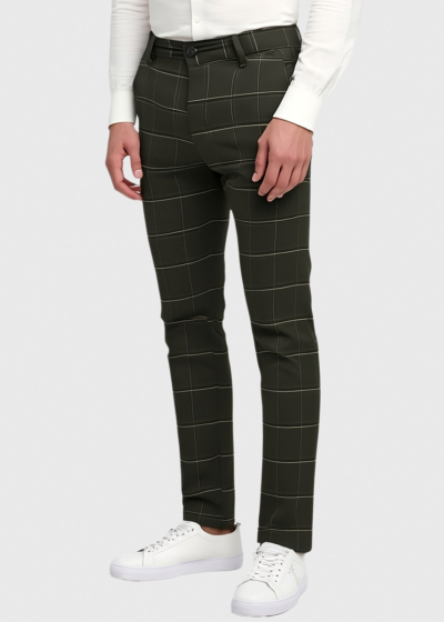 Lee green men's checkered pants