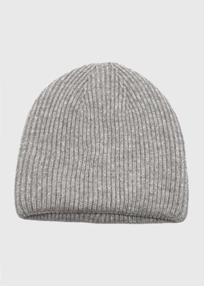 Zeyna grey knitted hat