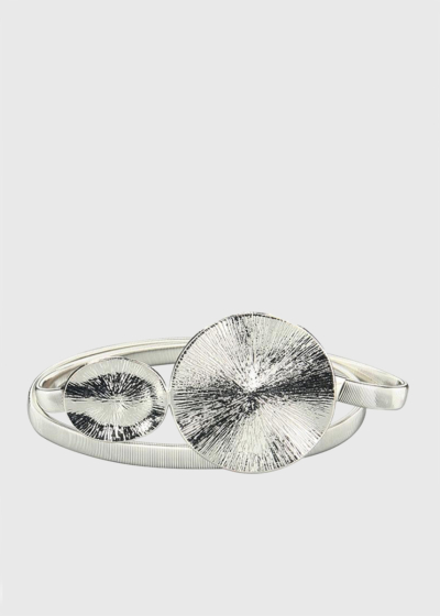 Lilli silver women's belt
