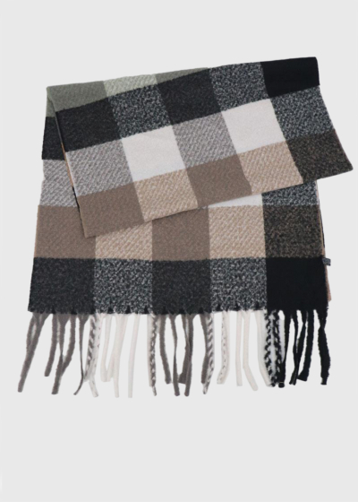 Lillian checkered scarf 