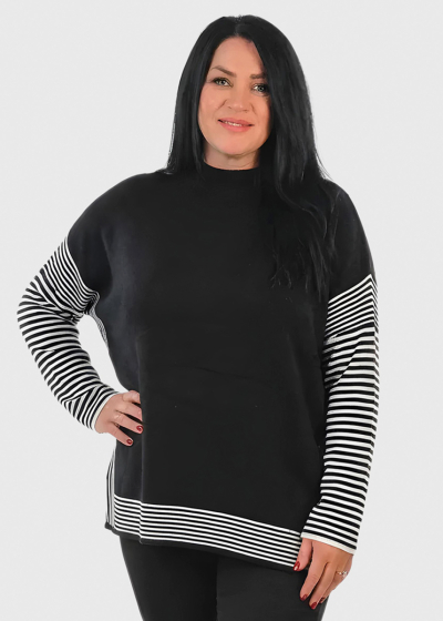 Maddy black women's sweater