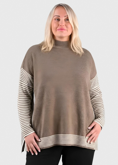 Maddy brown women's sweater