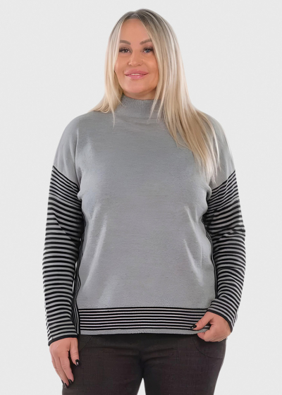 Maddy grey women's sweater