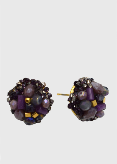 Madel women's earrings with crystals