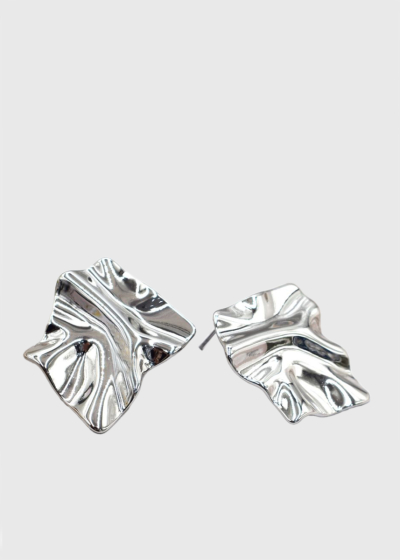 Zephyra silver-colored earrings