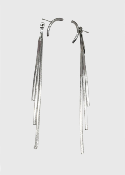 Seraphina silver-colored earrings