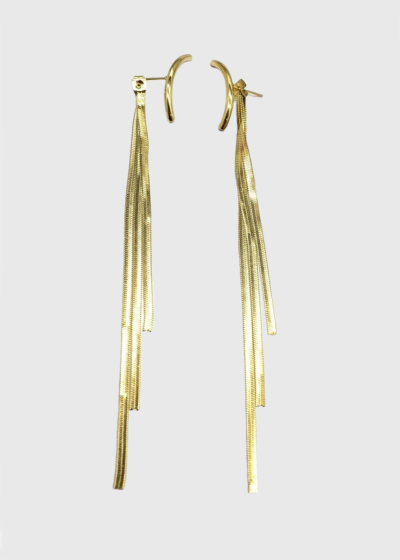 Seraphina gold-colored earrings