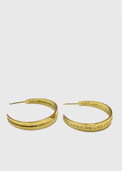 Peggy gold-colored earrings