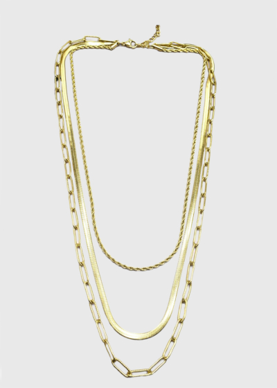 Meg gold-colored necklace 