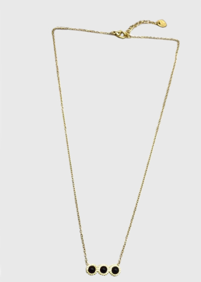 May gold-colored necklace 