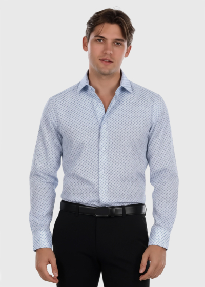 Loic light blue long sleeve shirt 