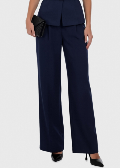 Shell dark blue women's pants