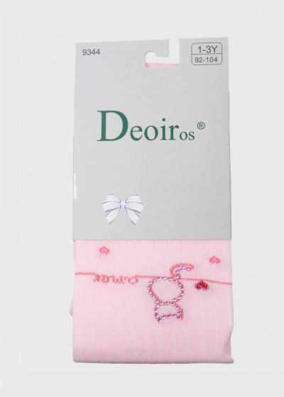 Belita pink tights with print