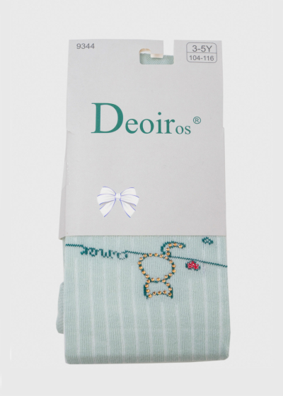 Belita светло-зеленые колготки с принтом