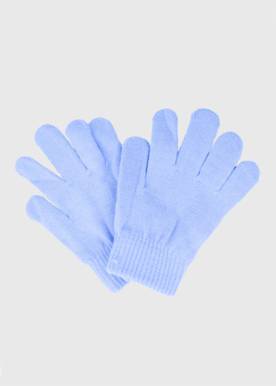Pam light blue gloves