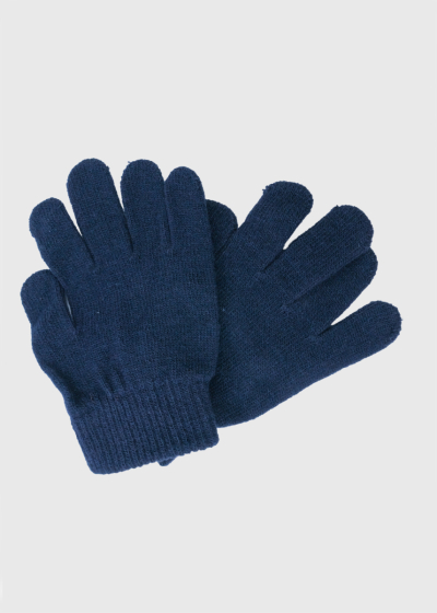Blaz dark blue gloves