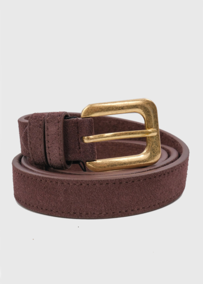 Penelope brown leather belt