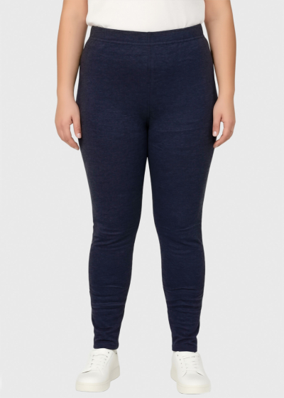 Lean Plus Size dark blue women's leggings