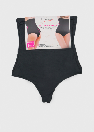 Ruth black corrective high waist panties