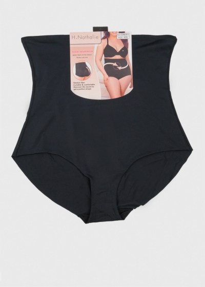 Rose Plus Size black corrective panties