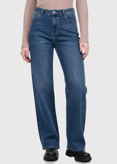 Sammy blue high-rise jeans