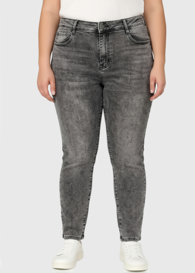 Susie Plus Size grey jeans