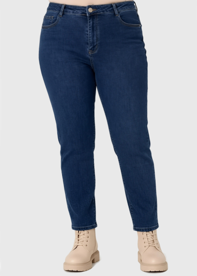 Sue Plus Size dark blue jeans
