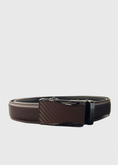 Giulio brown leather belt